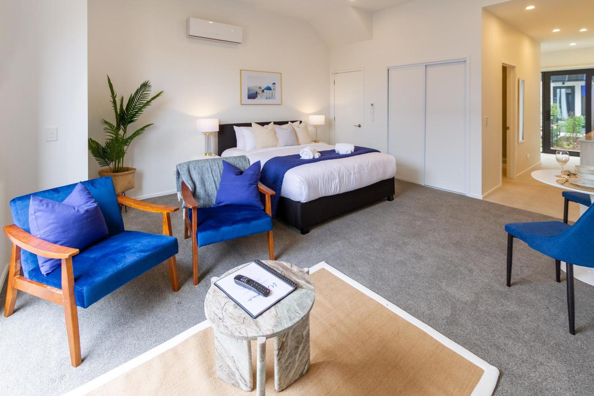 Central Christchurch Santorini Style 1Br Studio Esterno foto