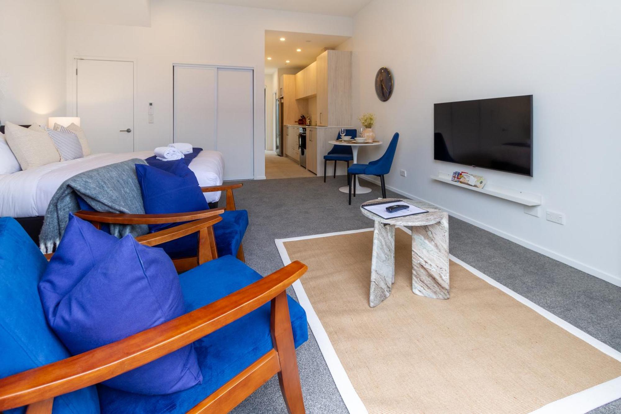 Central Christchurch Santorini Style 1Br Studio Esterno foto